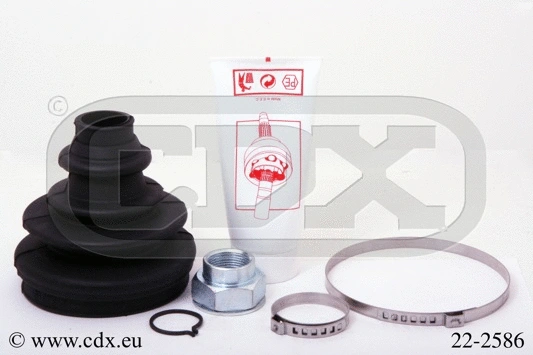 Jeu de joints-soufflets, arbre de commande CDX 22-2586