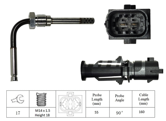 Capteur, température des gaz LEMARK LXT079