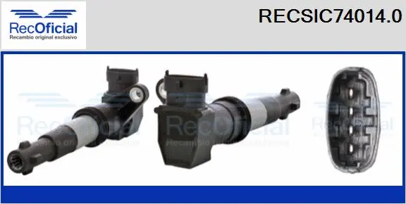Bobine d'allumage RECOFICIAL RECSIC74014.0