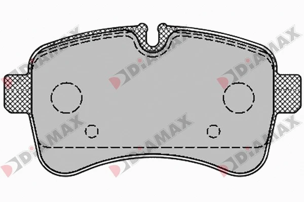 Kit de plaquettes de frein, frein à disque DIAMAX N09403