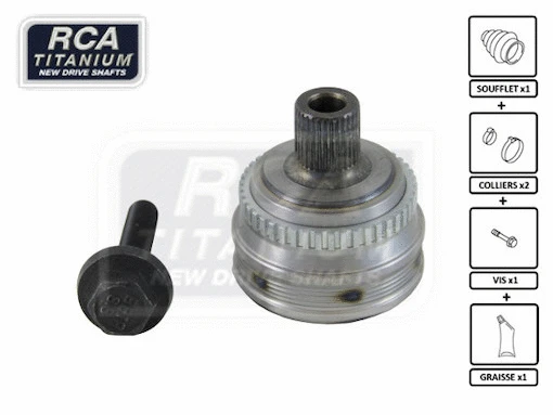 Jeu de joints, arbre de transmission RCA FRANCE AA04A
