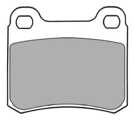Kit de plaquettes de frein, frein à disque FREMAX FBP-0425-01