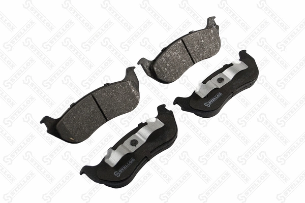 Kit de plaquettes de frein, frein à disque STELLOX 000 539B-SX