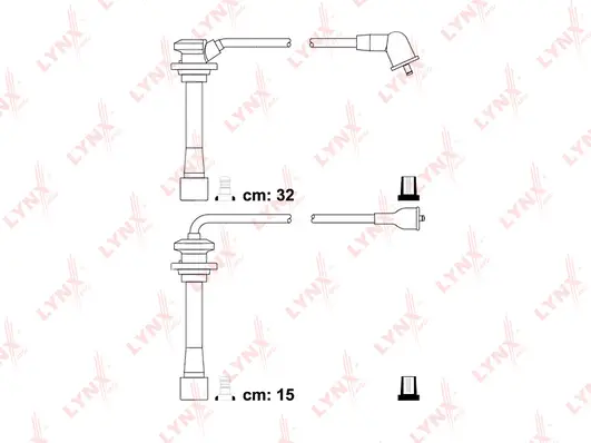 Kit de câbles d'allumage LYNXAUTO SPC4407