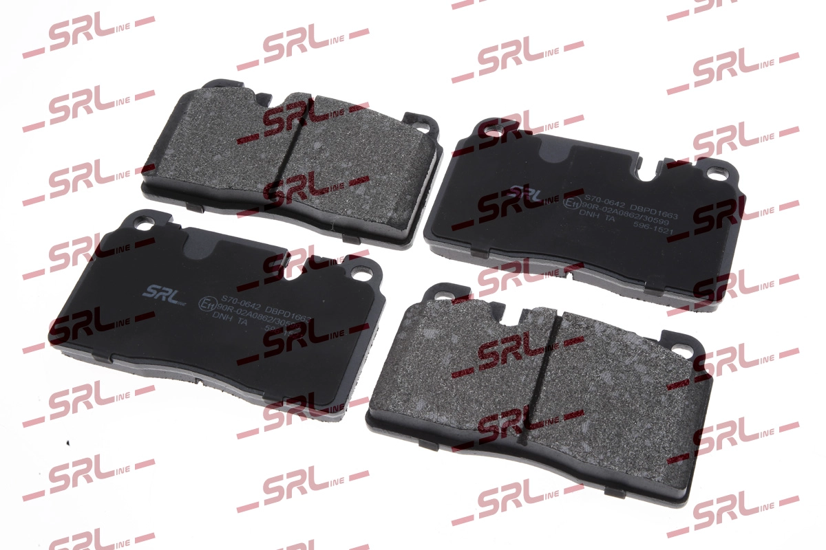 Kit de plaquettes de frein, frein à disque SRLine S70-0642