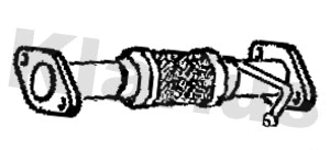 Tuyau d'échappement KLARIUS 302132