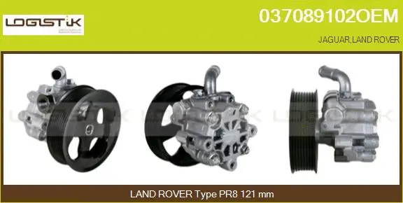 Pompe hydraulique, direction LGK 037089102OEM