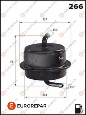 Filtre à carburant EUROREPAR 1643632280