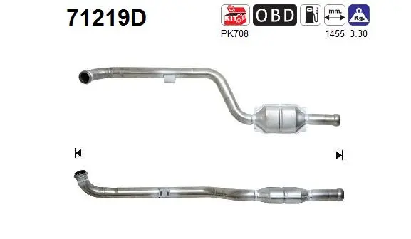 Catalyseur AS 71219D