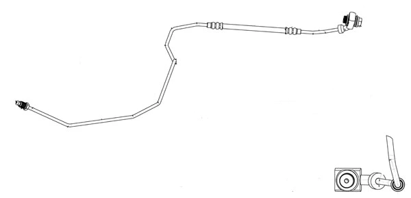 Flexible de frein CEF 518294