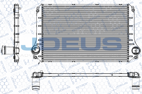 Refroidisseur d'air de suralimentation JDEUS RA8280110