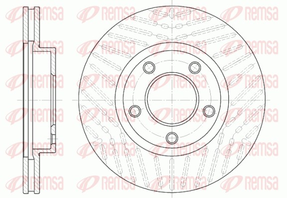 Disque de frein REMSA 6932.10