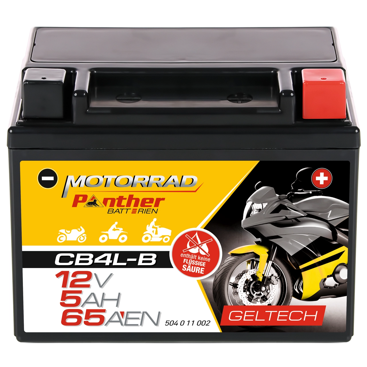 Batterie de démarrage PANTHER-BATTERIEN GB.5041177