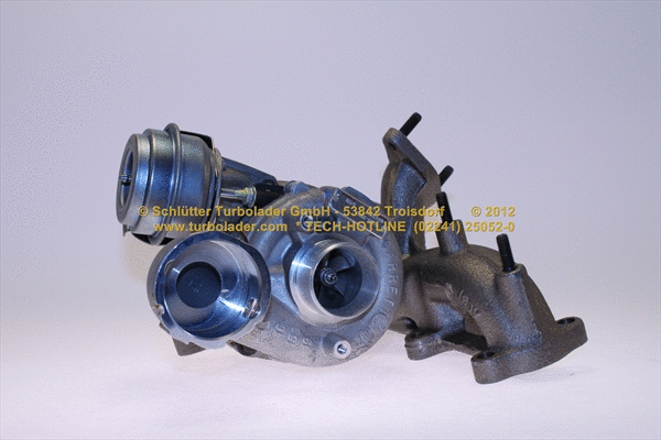 Turbocompresseur, suralimentation SCHLÜTTER TURBOLADER 172-08330