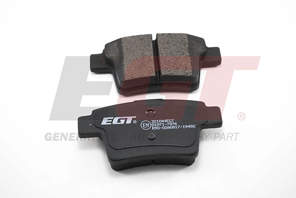 Kit de plaquettes de frein, frein à disque EGT 321044EGT