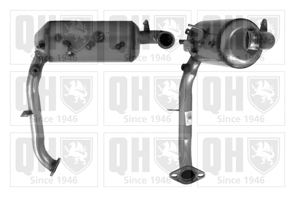 Filtre à particules / à suie, échappement QUINTON HAZELL QDPF11005H