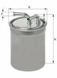 Filtre à carburant UNIFLUX FILTERS XN437