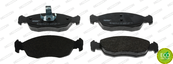 Kit de plaquettes de frein, frein à disque FERODO FDB1168