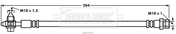 Flexible de frein BORG & BECK BBH7922