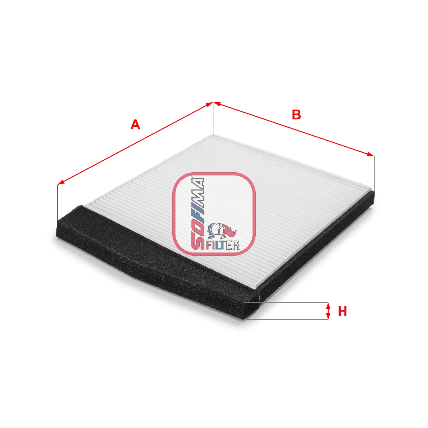 Filtre, air de l'habitacle SOFIMA S 3091 C