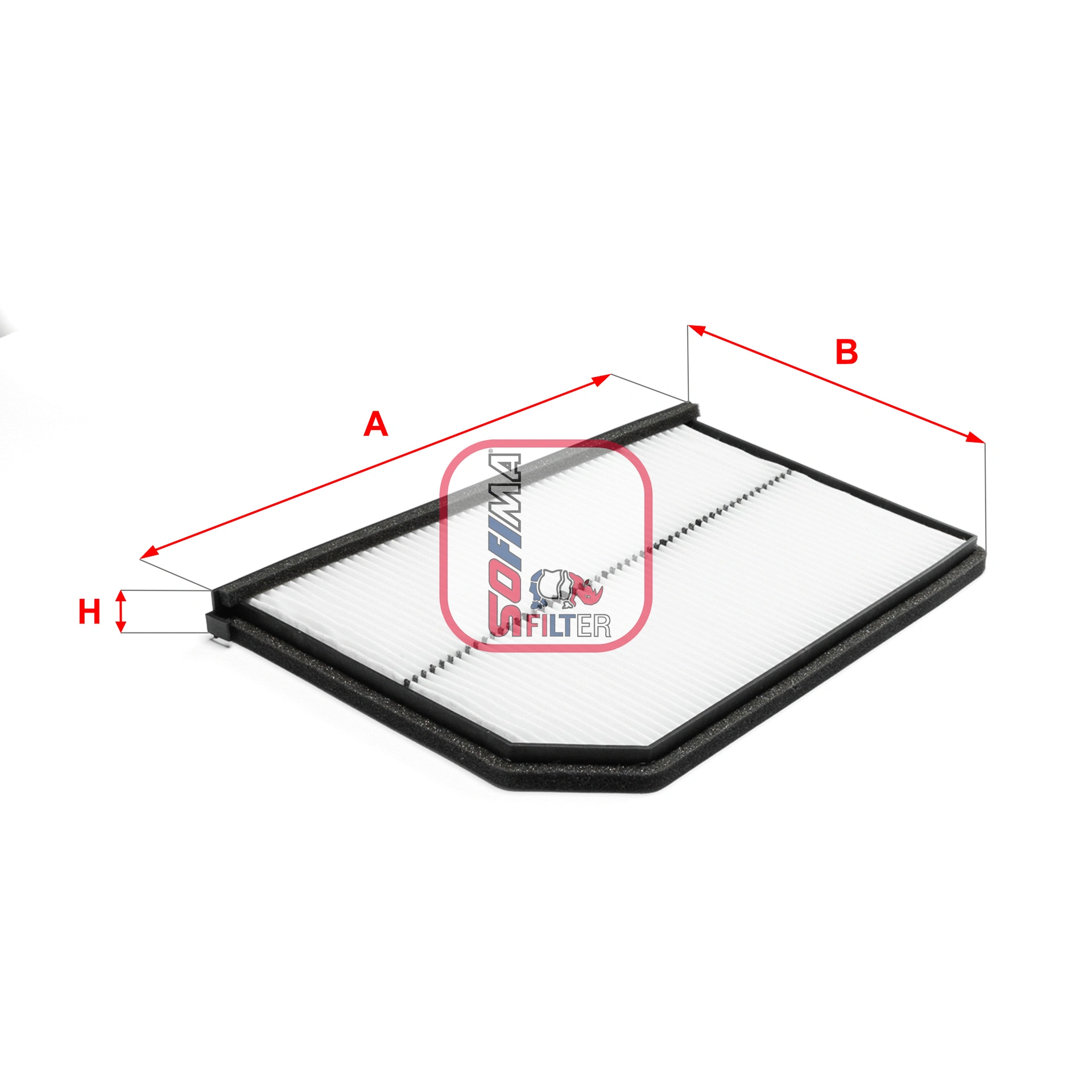 Filtre, air de l'habitacle SOFIMA S 3385 C