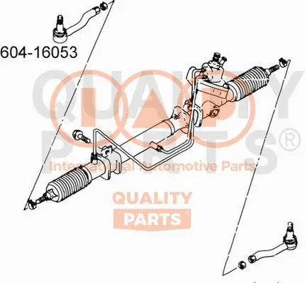 Rotule de barre de connexion IAP QUALITY PARTS 604-16053