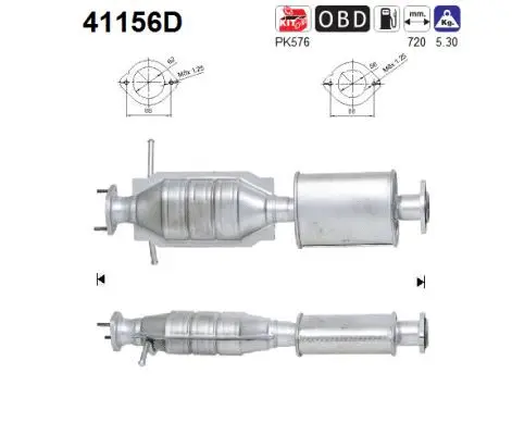Catalyseur AS 41156D