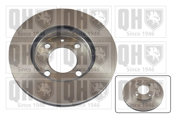 Disque de frein QUINTON HAZELL BDC3309