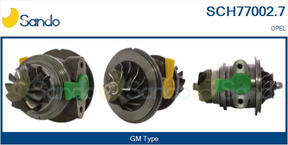 Groupe carter, turbocompresseur SANDO SCH77002.7