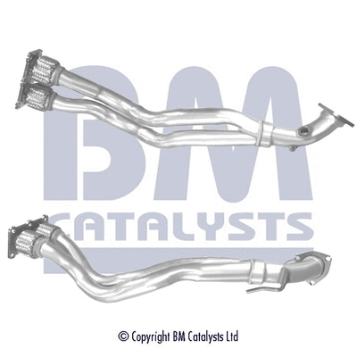 Tuyau d'échappement BM CATALYSTS BM70666