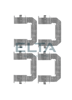 Kit d'accessoires, plaquette de frein à disque ELTA AUTOMOTIVE EA8541