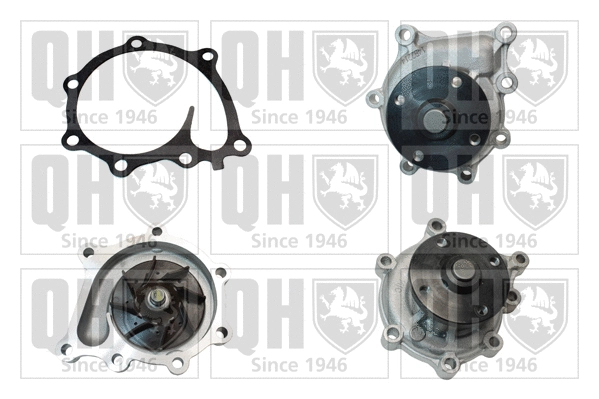 Pompe à eau, refroidissement du moteur QUINTON HAZELL QCP3733