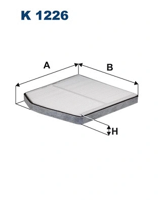 Filtre, air de l'habitacle FILTRON K 1226