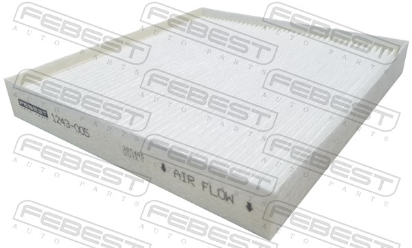 Filtre, air de l'habitacle FEBEST 1243-005