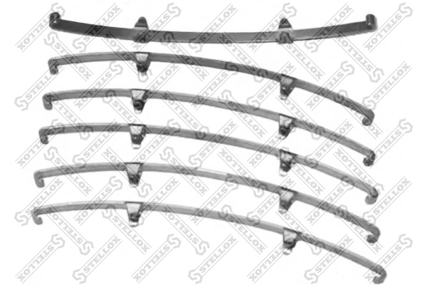 Kit de plaquettes de frein, frein à disque STELLOX 85-01426-SX