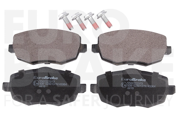 Kit de plaquettes de frein, frein à disque EUROBRAKE 5502222373