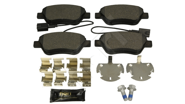 Kit de plaquettes de frein, frein à disque HART 252 303