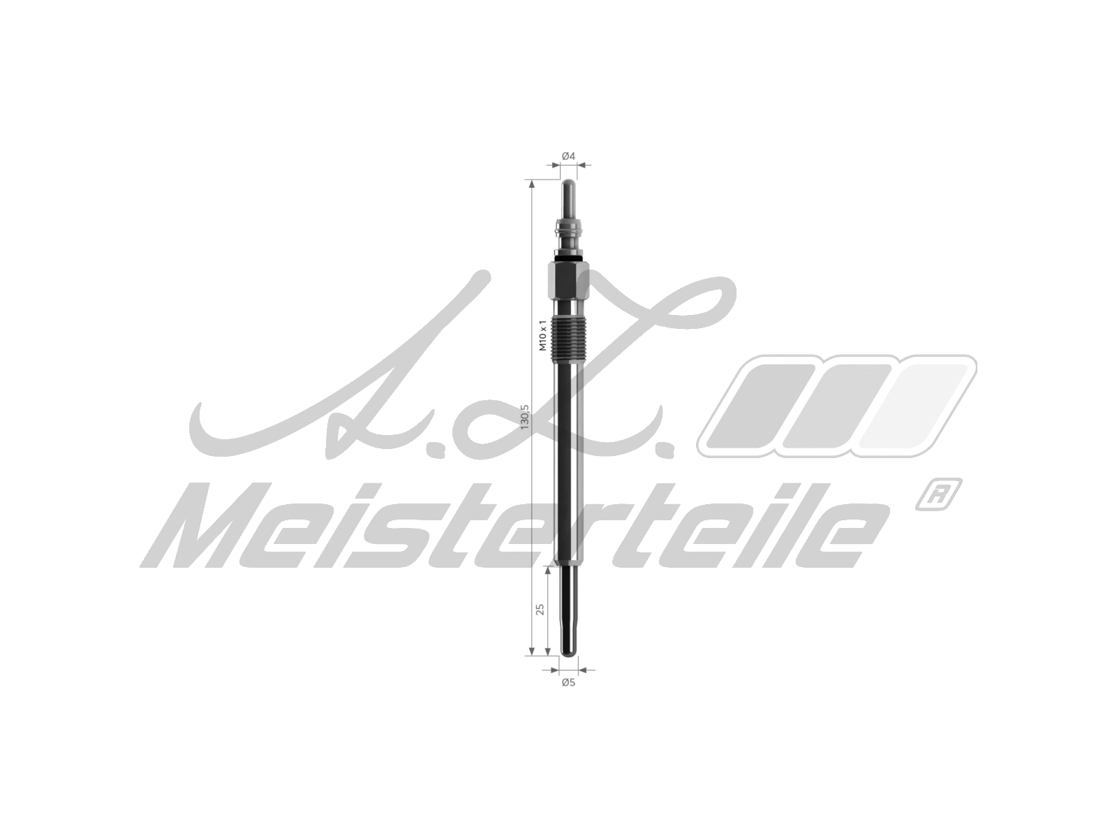 Bougie de préchauffage A.Z. Meisterteile AZMT-49-040-1036