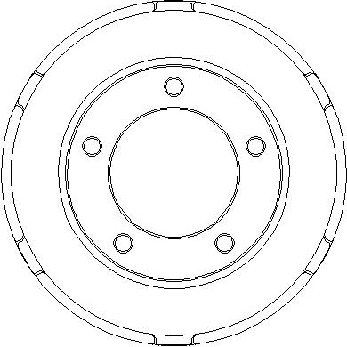Tambour de frein National NDR331