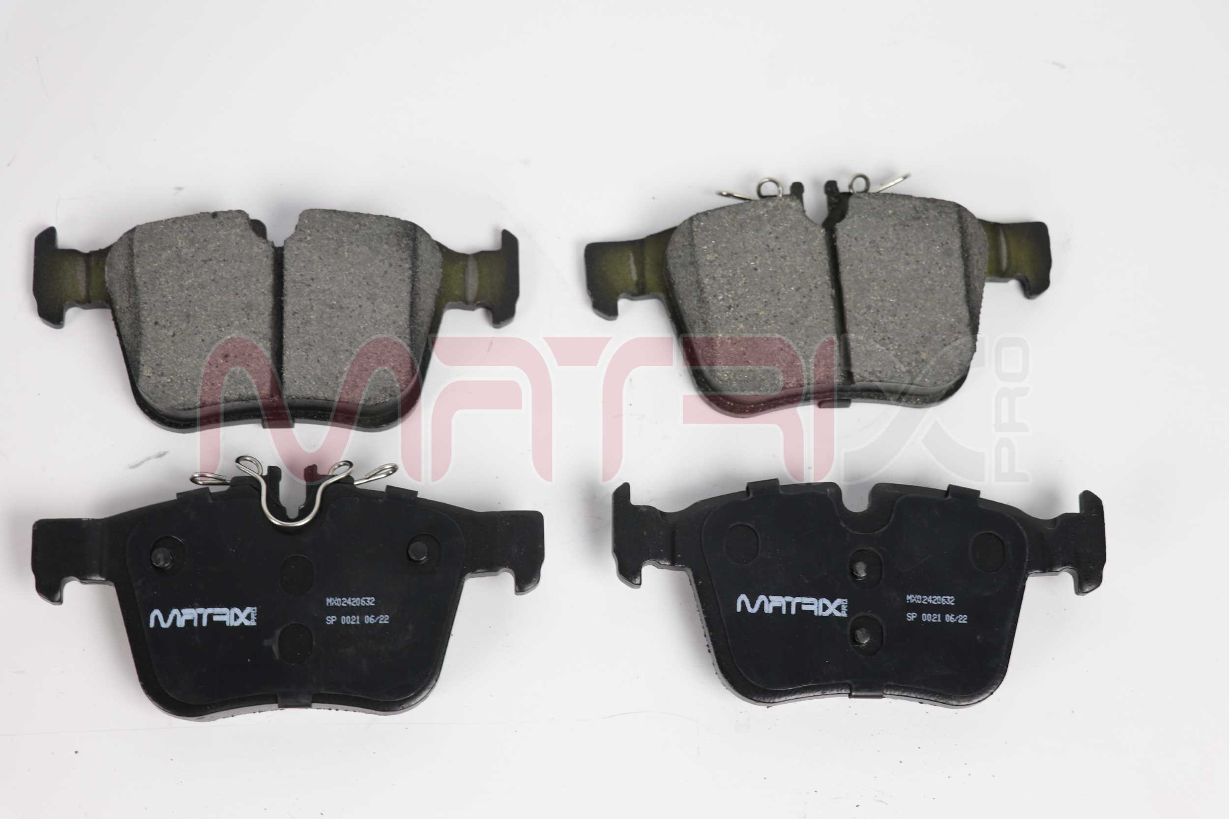 Kit de plaquettes de frein, frein à disque MATRIX PRO MX02420632