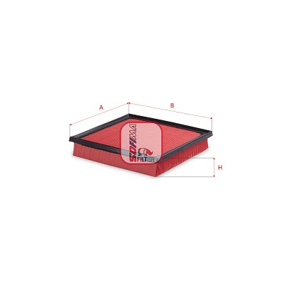 Filtre à air SOFIMA S 3C76 A