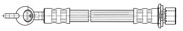 Flexible de frein CEF 512303