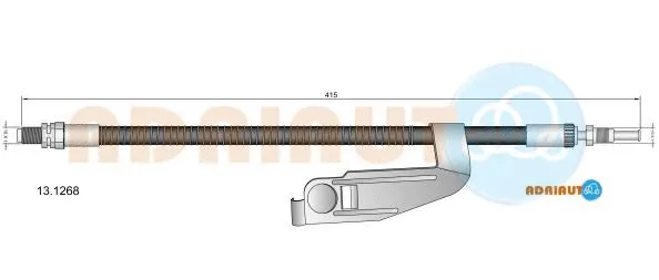 Flexible de frein ADRIAUTO 13.1268