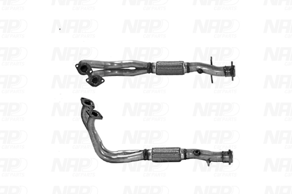 Tuyau d'échappement NAP carPARTS CAF10114