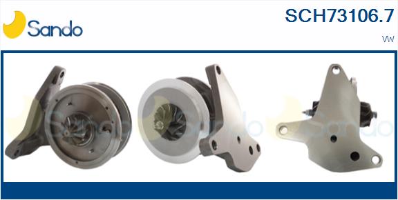 Groupe carter, turbocompresseur SANDO SCH73106.7