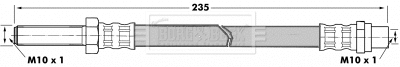 Flexible de frein BORG & BECK BBH7307