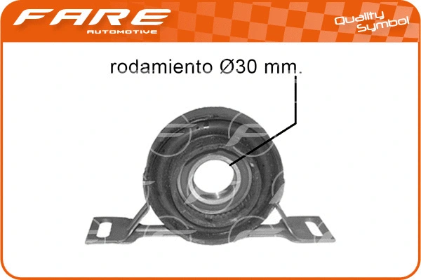Suspension, arbre de cardan FARE SA 2641