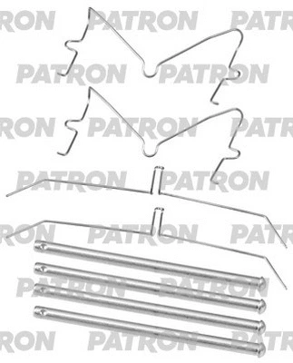 Kit d'accessoires, plaquette de frein à disque PATRON PSRK1361