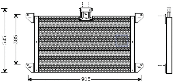 Condenseur, climatisation BUGOBROT 62-SC5008