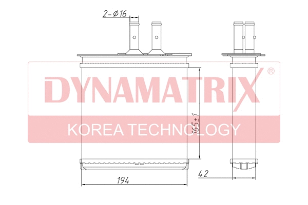 Système de chauffage DYNAMATRIX DR71442